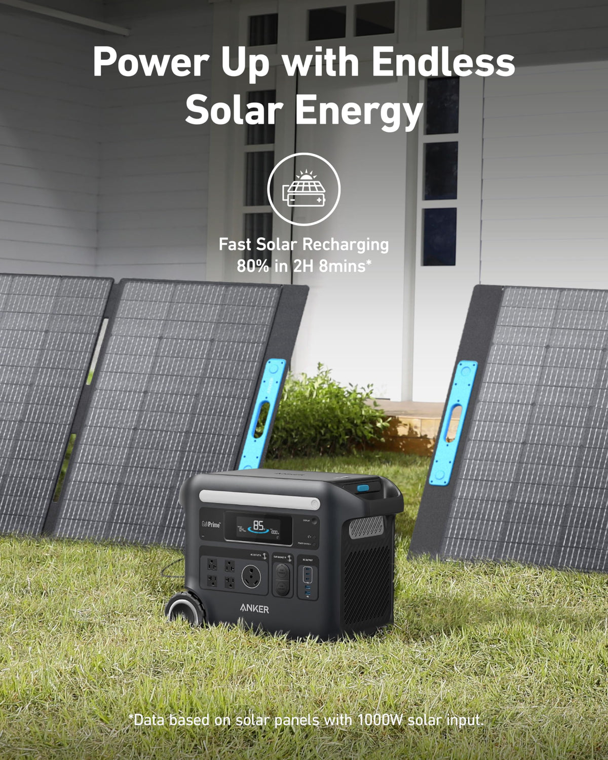Anker SOLIX &lt;b&gt;F2600&lt;/b&gt; Solar Generator + 400W Solar Panel