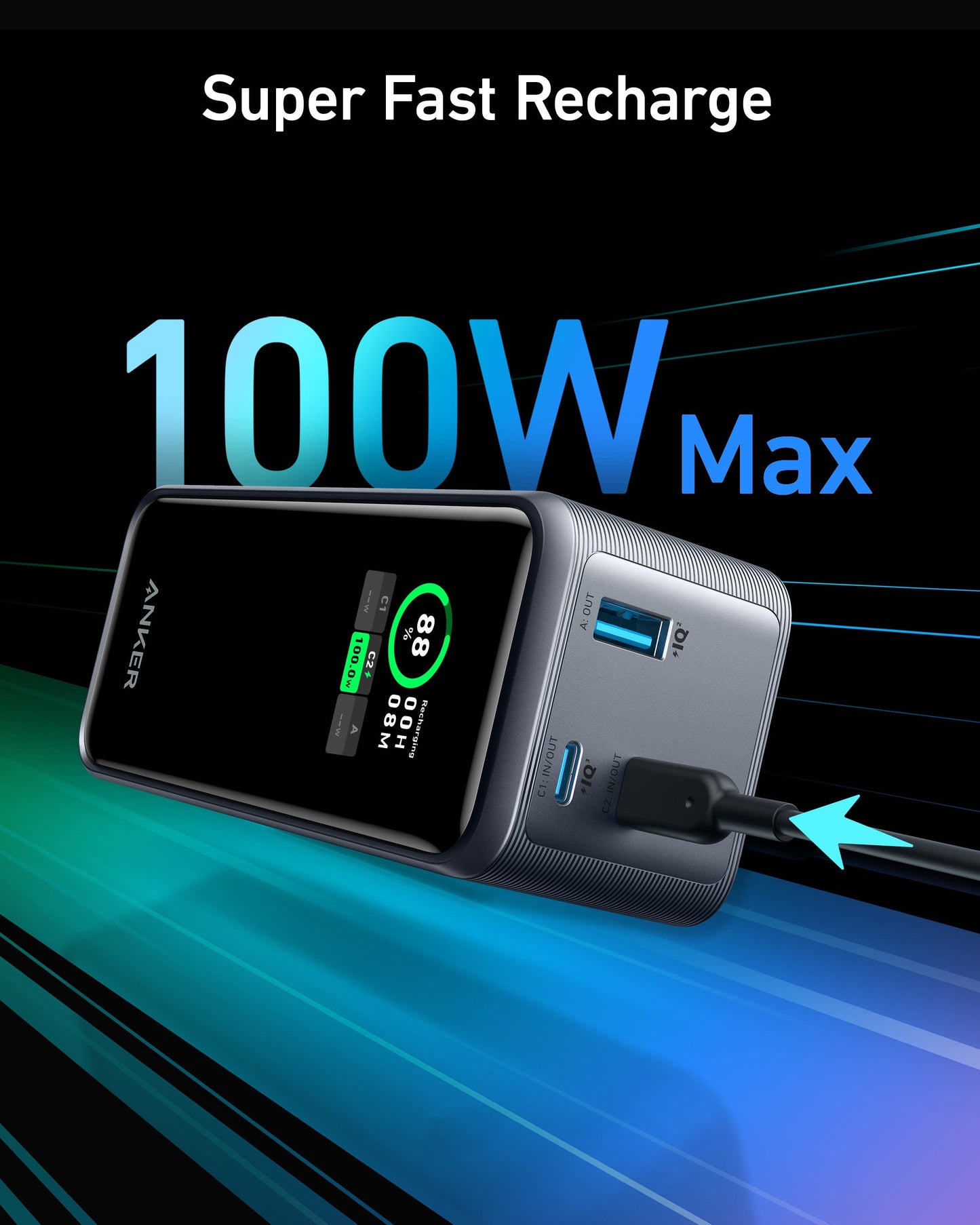 Anker Prime 20,000mAh Power Bank (200W)-boa