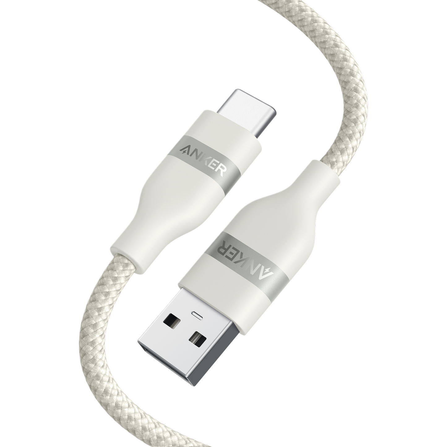 Anker USB-A to USB-C Cable (3 ft, Upcycled-Braided)