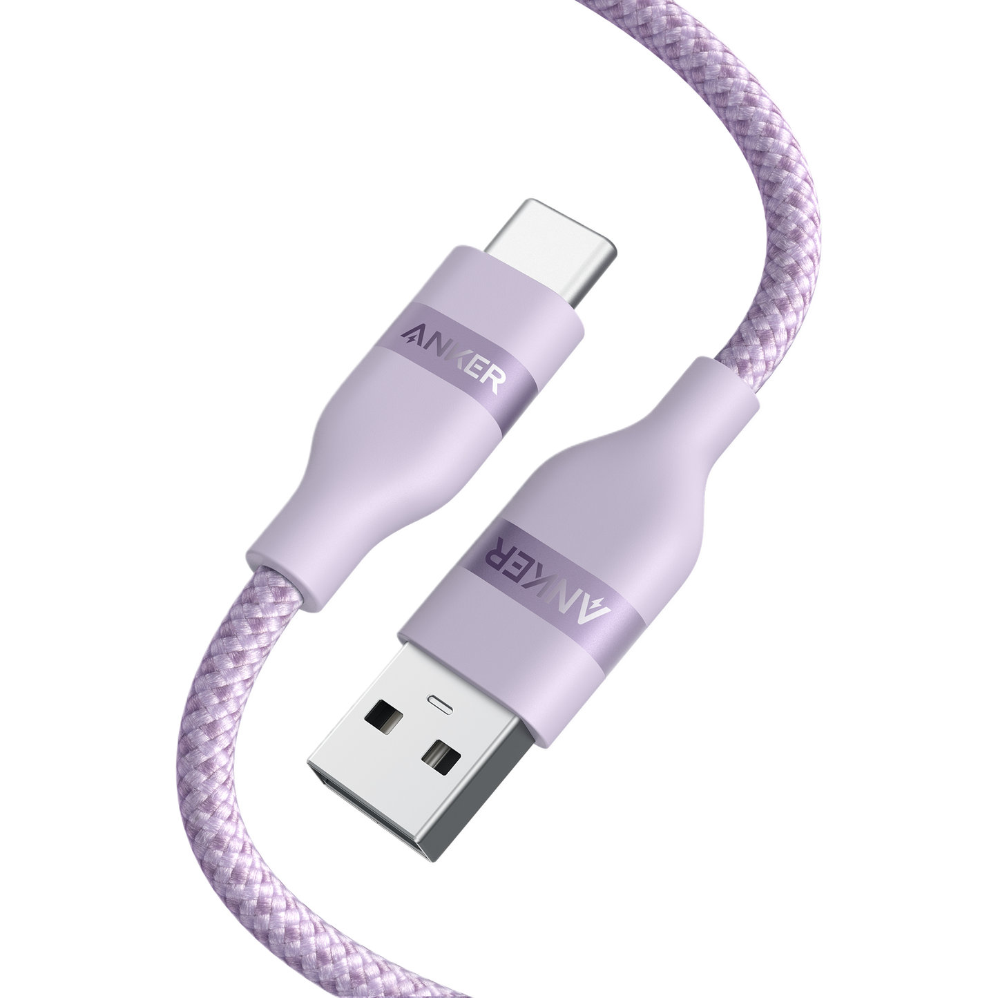 Anker USB-A to USB-C Cable (3 ft, Upcycled-Braided)