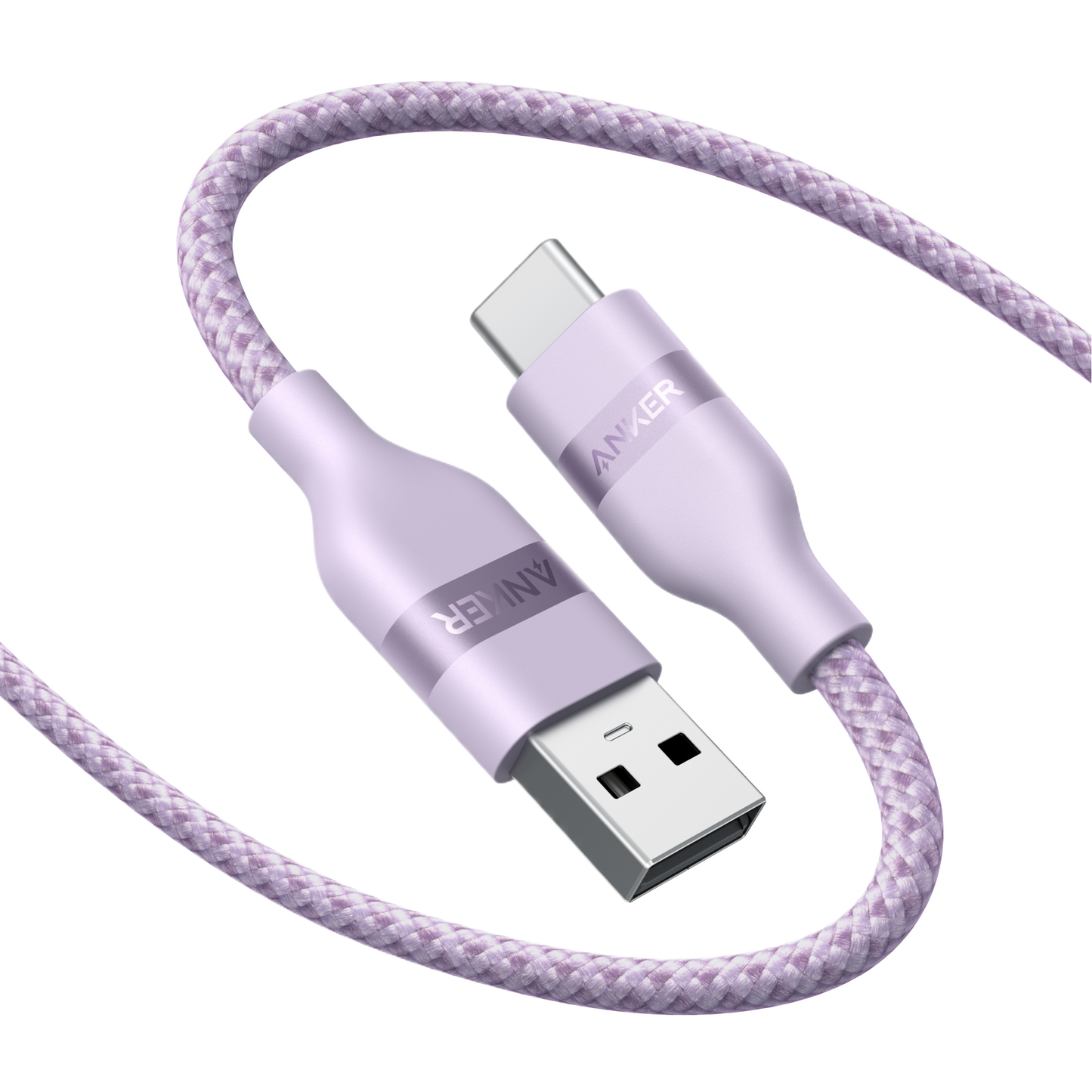 Anker USB-A to USB-C Cable (3 ft, Upcycled-Braided)