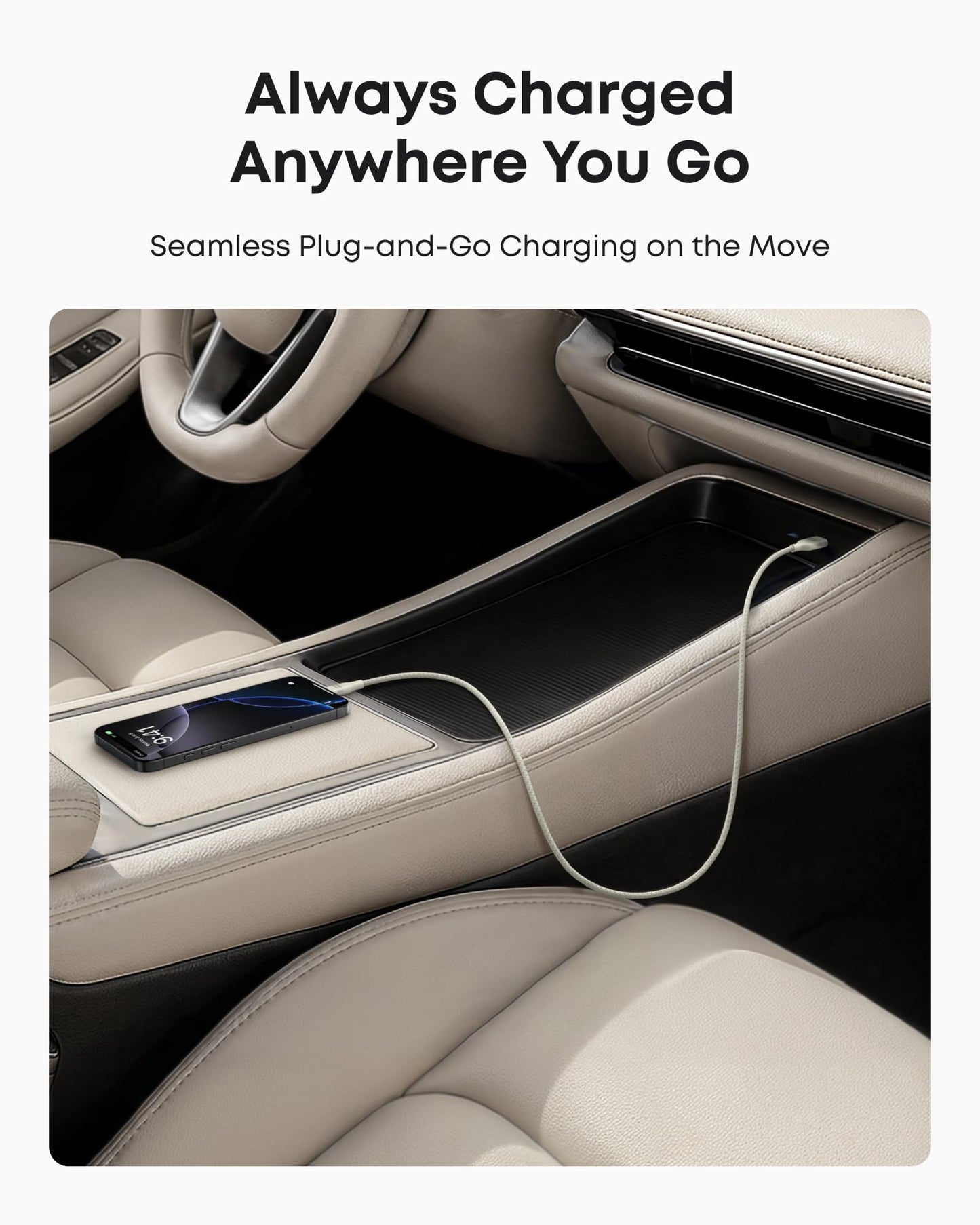 Anker USB-A to USB-C Cable (3 ft, Upcycled-Braided)