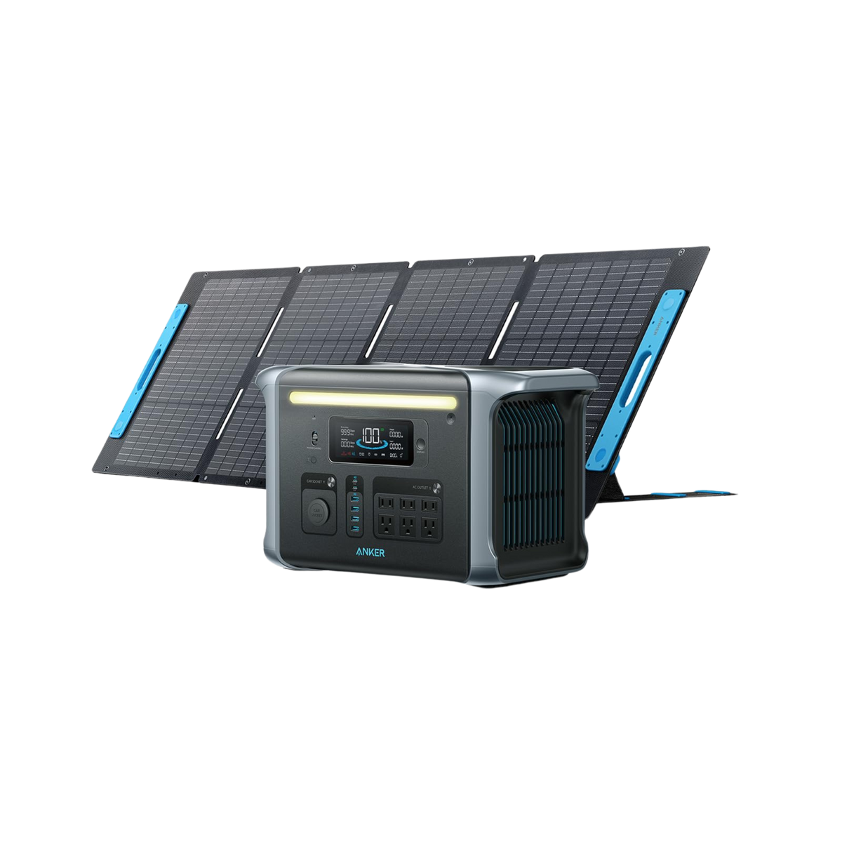 Anker SOLIX &lt;b&gt;F1200&lt;/b&gt; Solar Generator + 200W Solar Panel