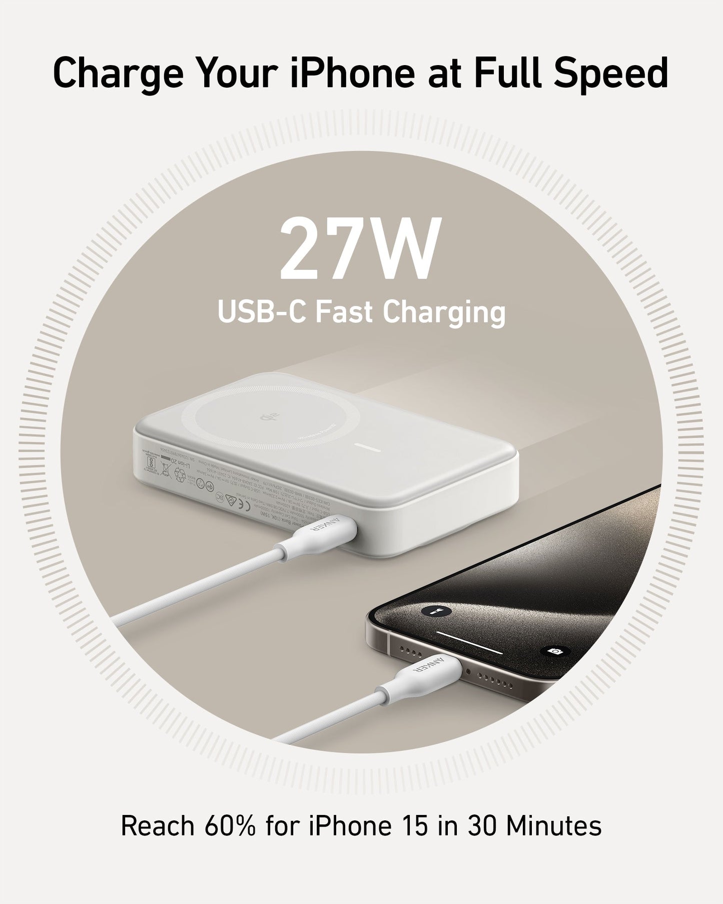 Anker MagGo Power Bank (10K) and Anker MagGo Wireless Charging Station (3-in-1, Foldable Pad)