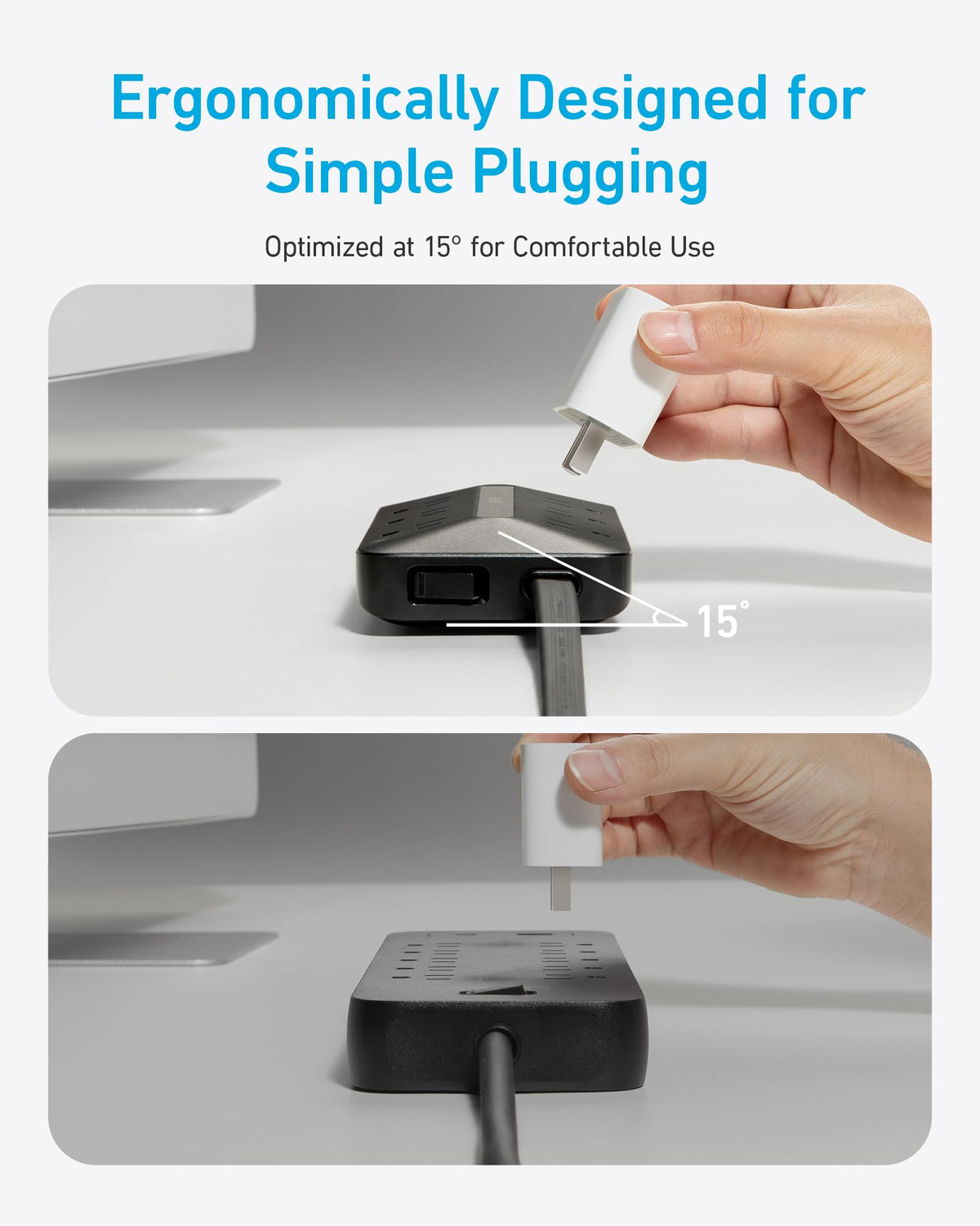 Anker USB Power Strip (10-in-1, 20W）