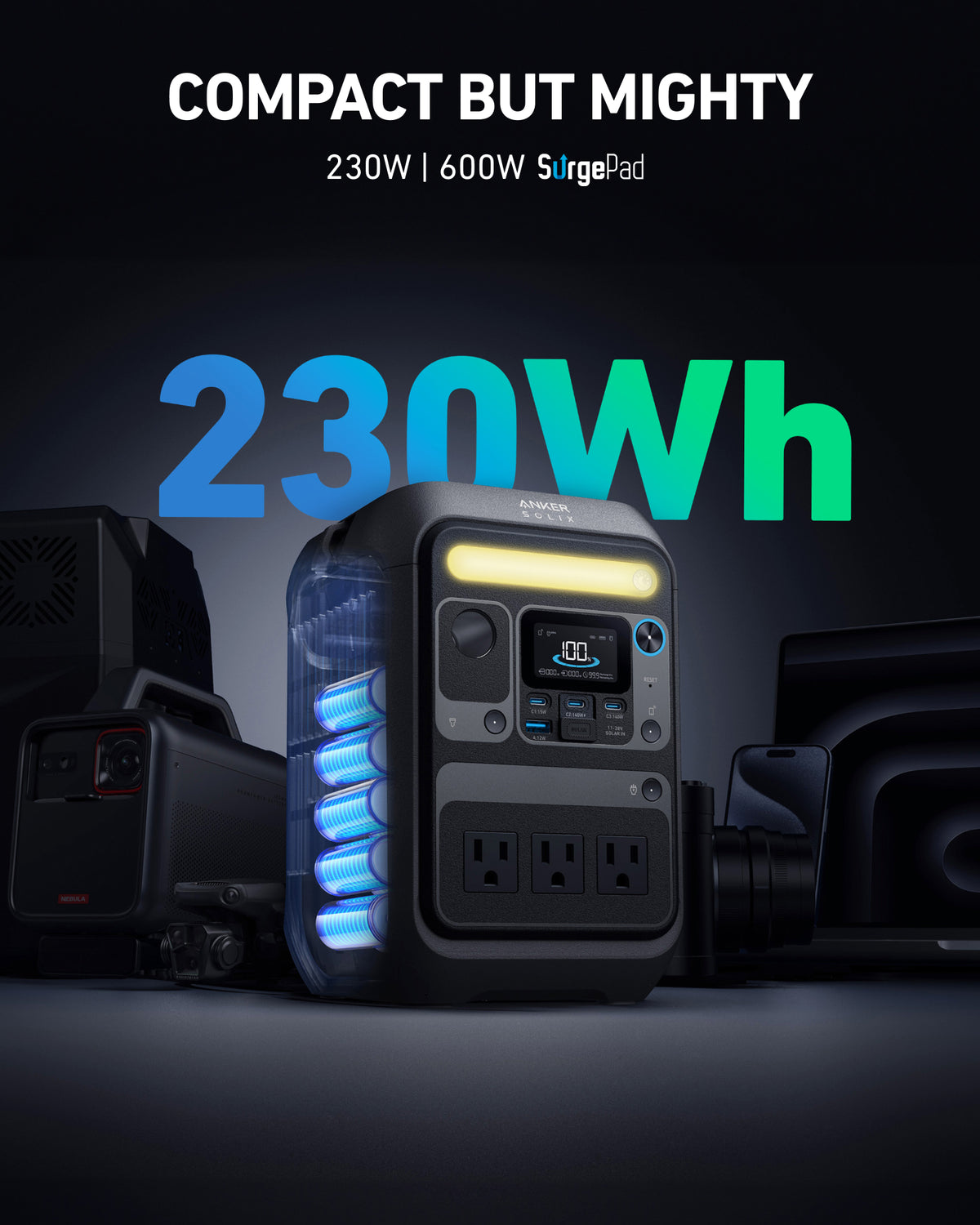 Anker SOLIX C200X Portable Power Station