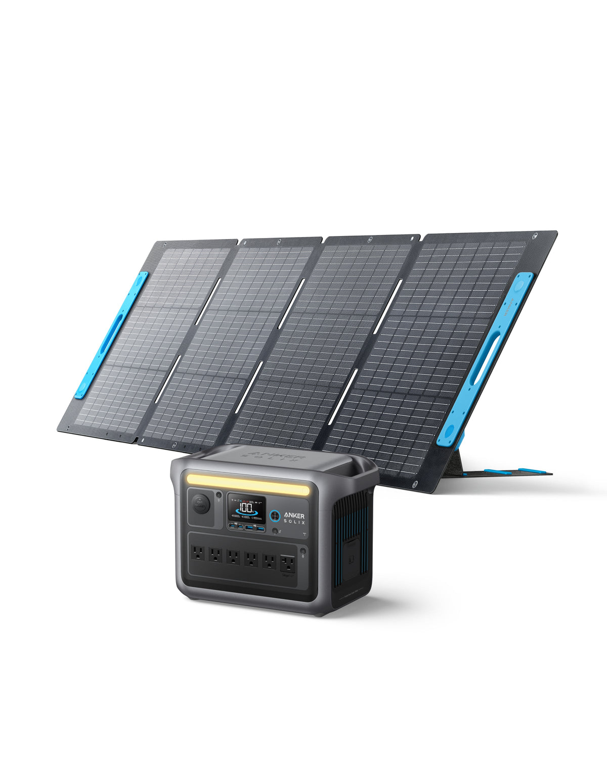 Anker SOLIX &lt;b&gt;C1000&lt;/b&gt; Solar Generator + 200W Solar Panel - New