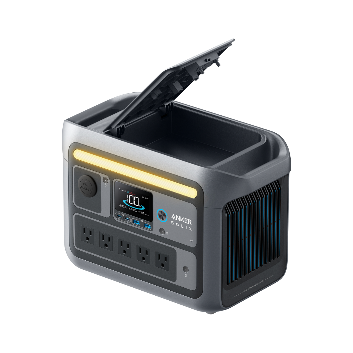 Anker SOLIX &lt;b&gt;C800&lt;/b&gt; Portable Power Station - 768Wh | 1200W