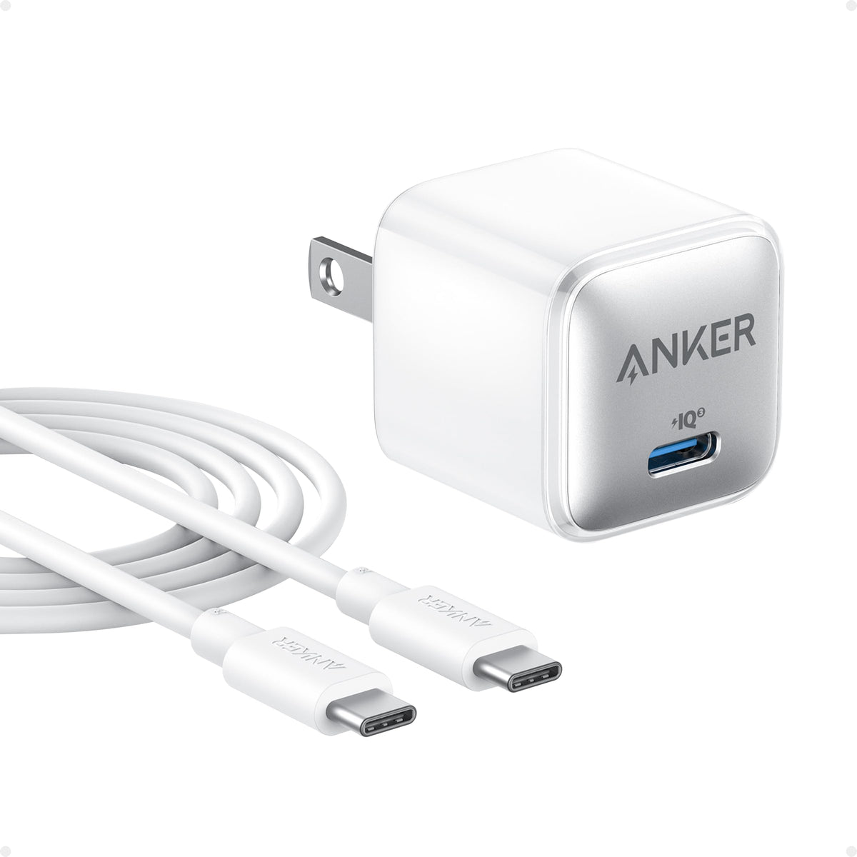 Refurbished Anker &lt;b&gt;511&lt;/b&gt; Charger (Nano Pro) with 6 ft USB-C Cable