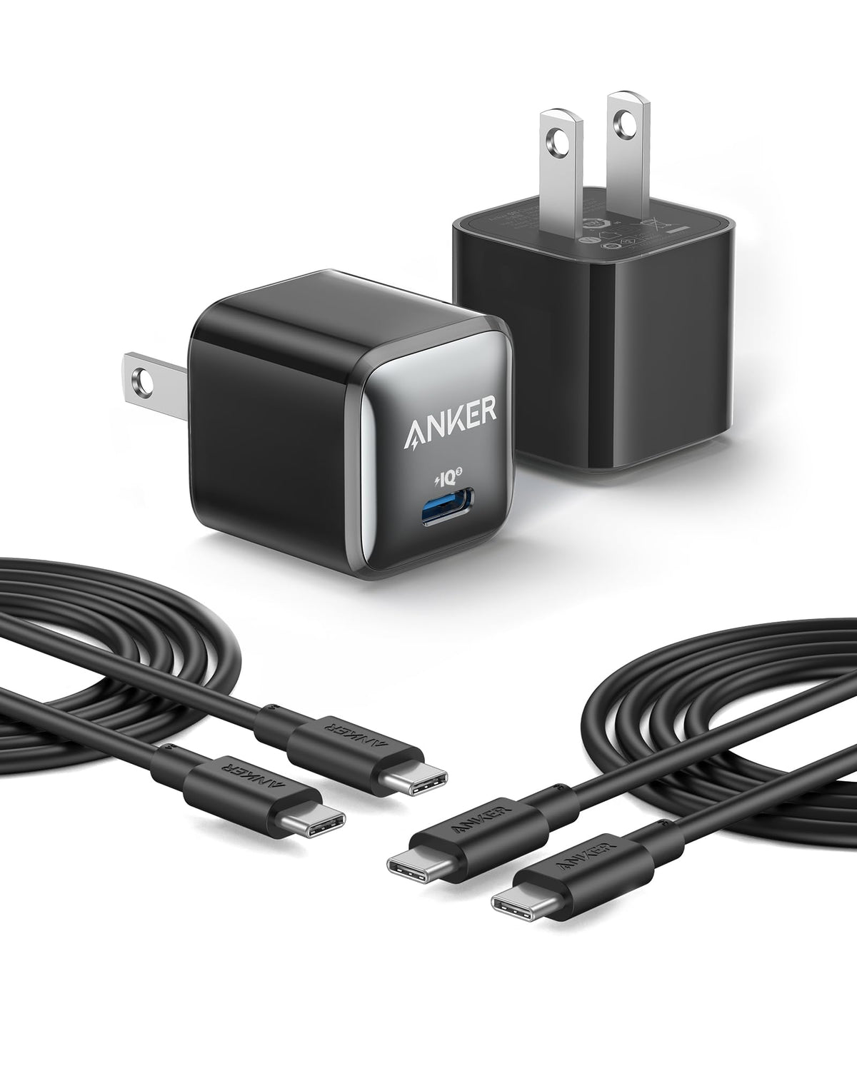 Anker &lt;b&gt;511&lt;/b&gt; Charger (Nano Pro) with 6 ft USB-C Cable