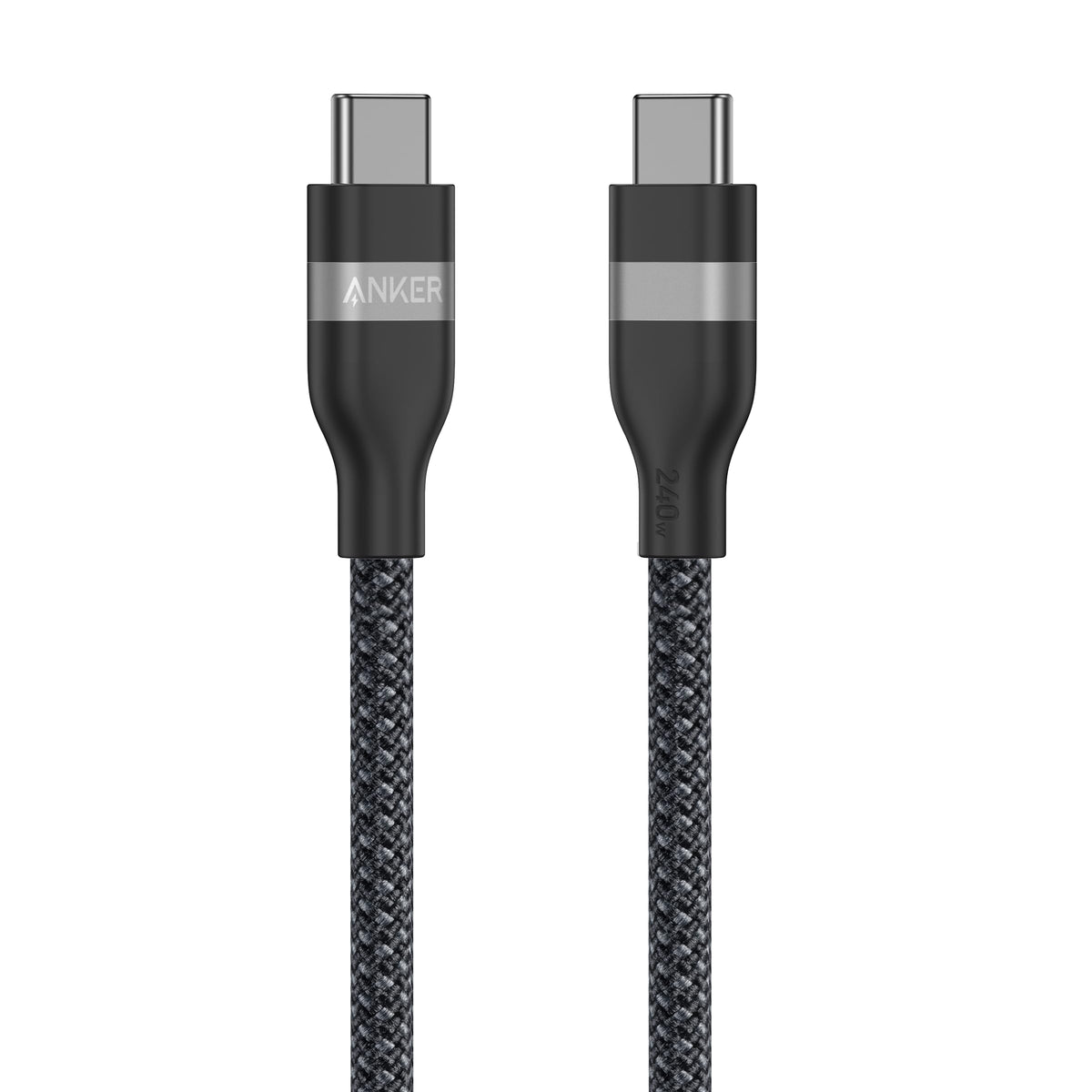 Anker USB-C to USB-C Cable (3 ft / 6 ft, 240W, Upcycled-Braided)