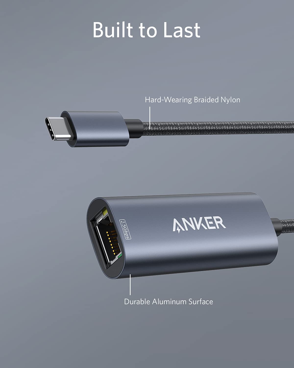 Anker PowerExpand USB-C to 2.5 Gbps Ethernet Adapter