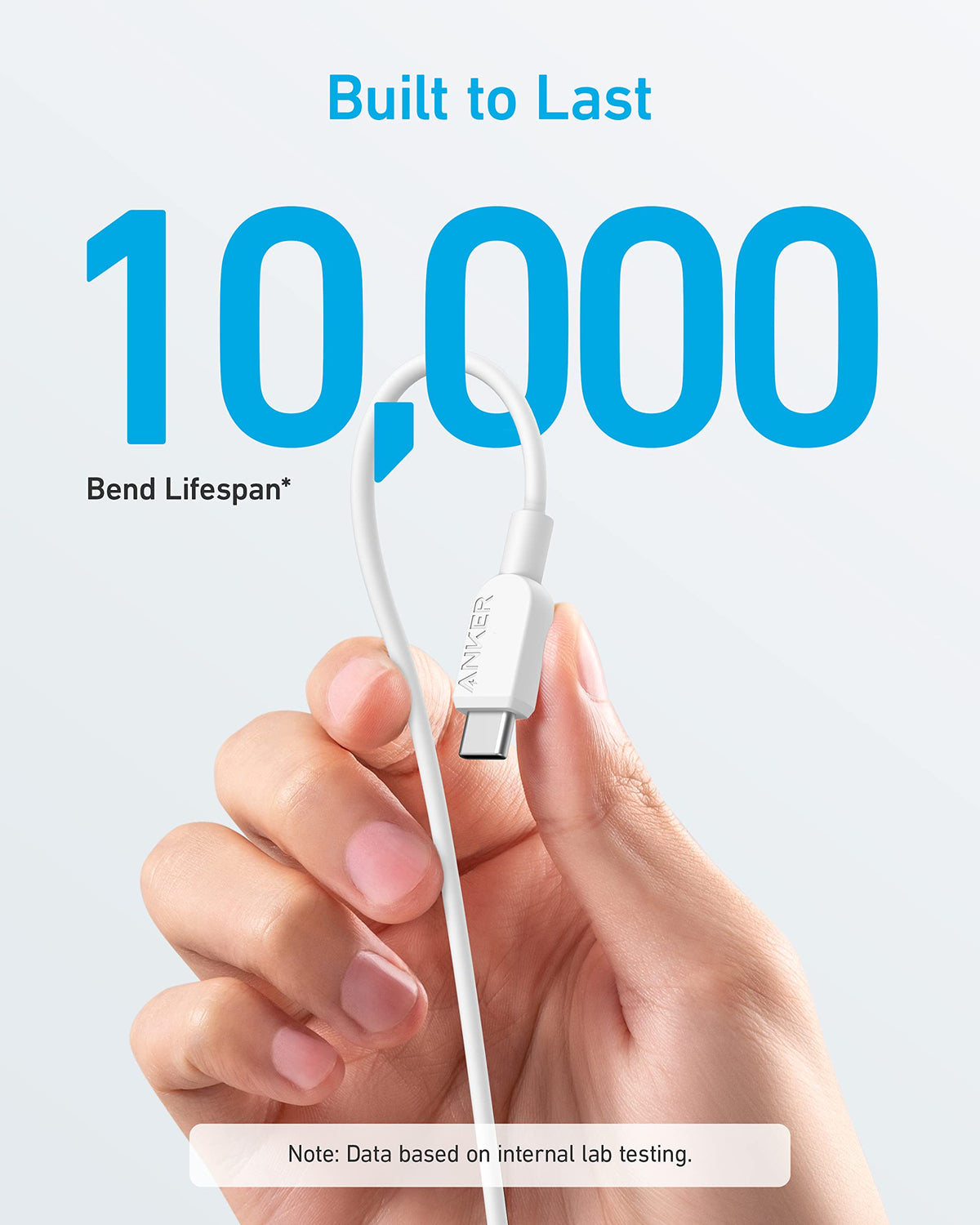 Anker &lt;b&gt;310&lt;/b&gt; USB-C to USB-C Cable (6 ft)