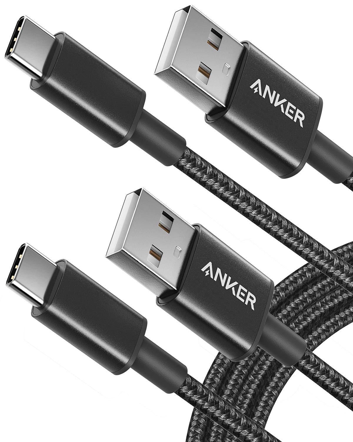 Anker USB A to USB C Cable [2-Pack, 6ft]