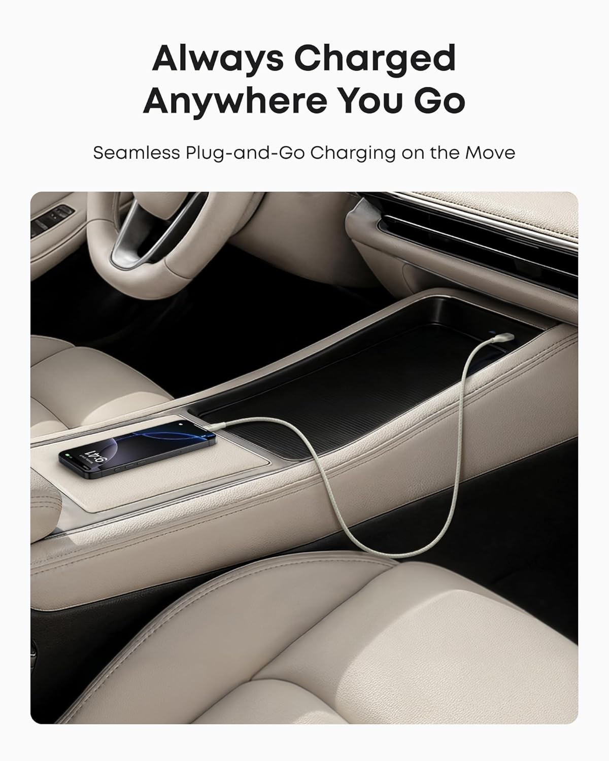 Anker USB-A to USB-C Cable (3 ft, Upcycled-Braided)