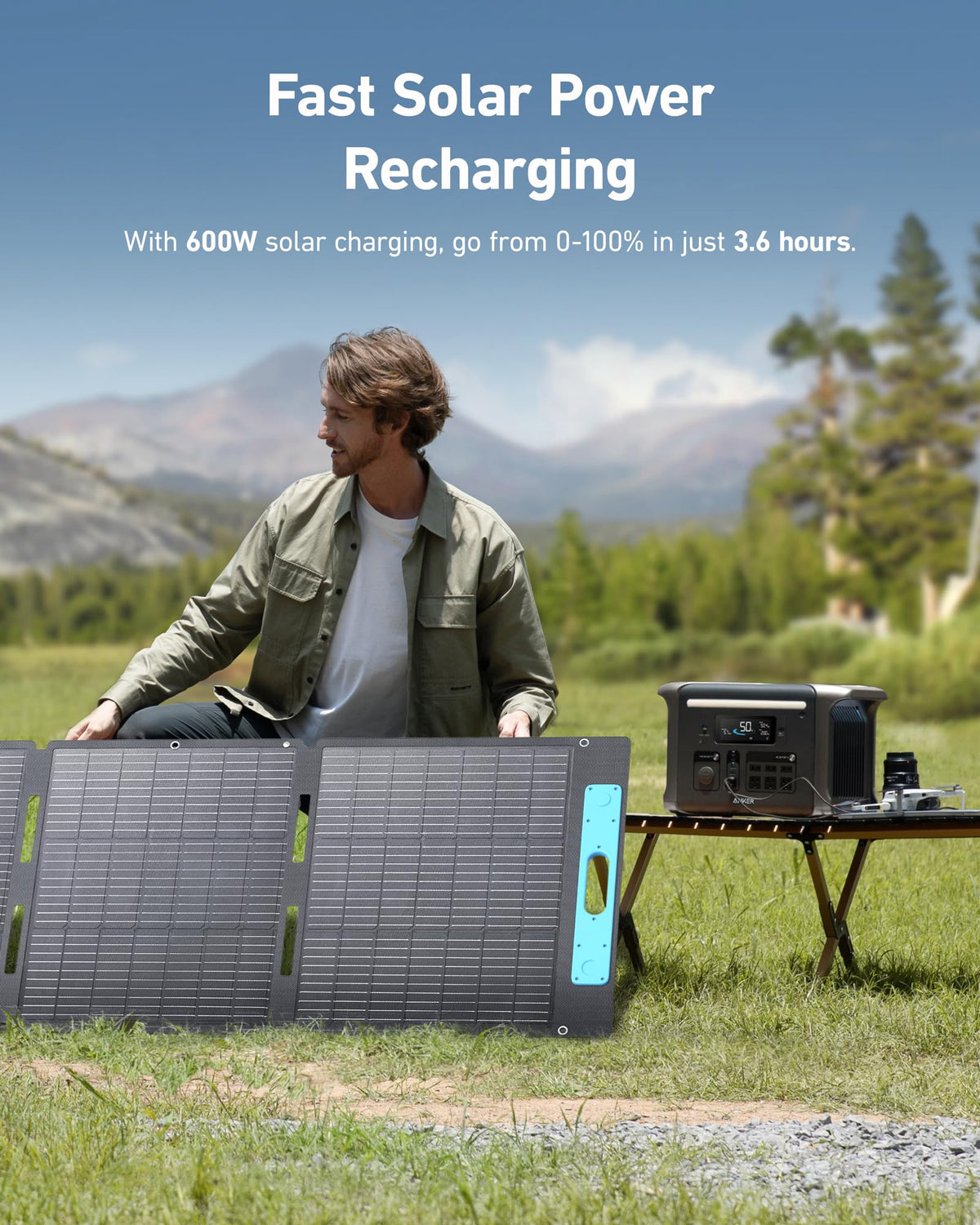 Anker SOLIX &lt;b&gt;F1500&lt;/b&gt; Solar Generator + 200W Solar Panel