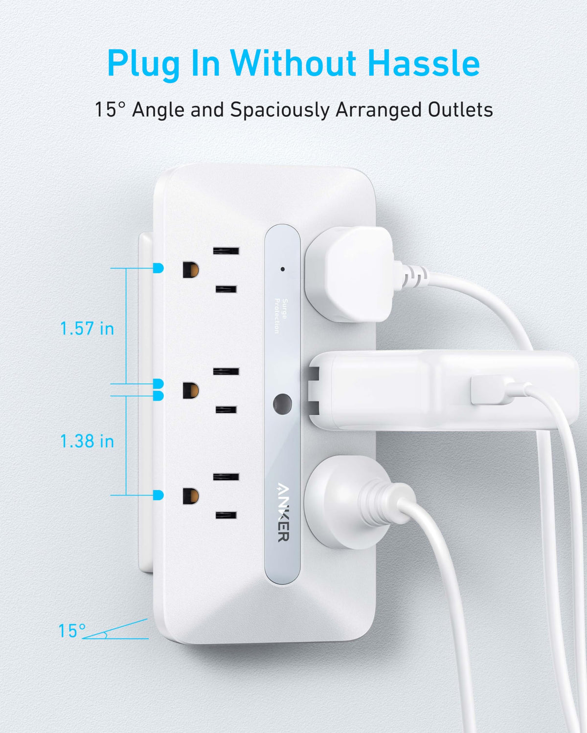 Anker Outlet Extender (10-in-1, 20W)