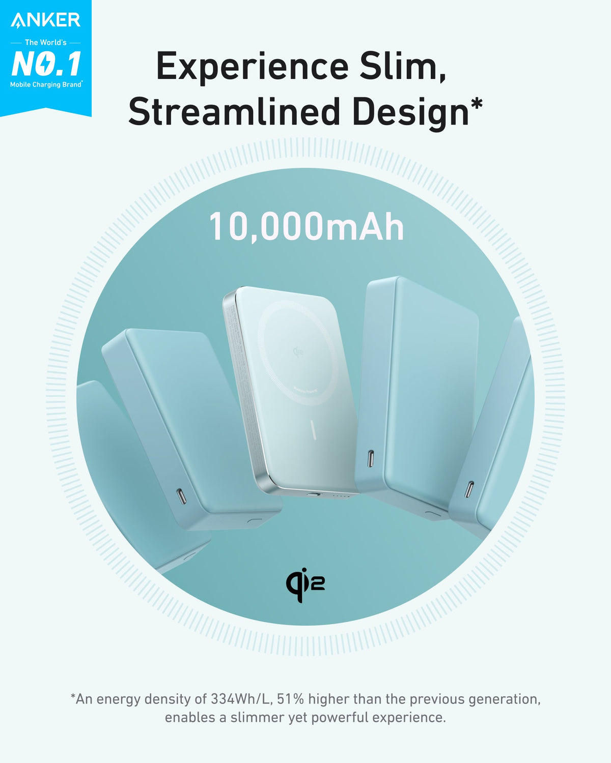 Anker MagGo Power Bank (10K, Slim) | Exclusive Livestream Offer