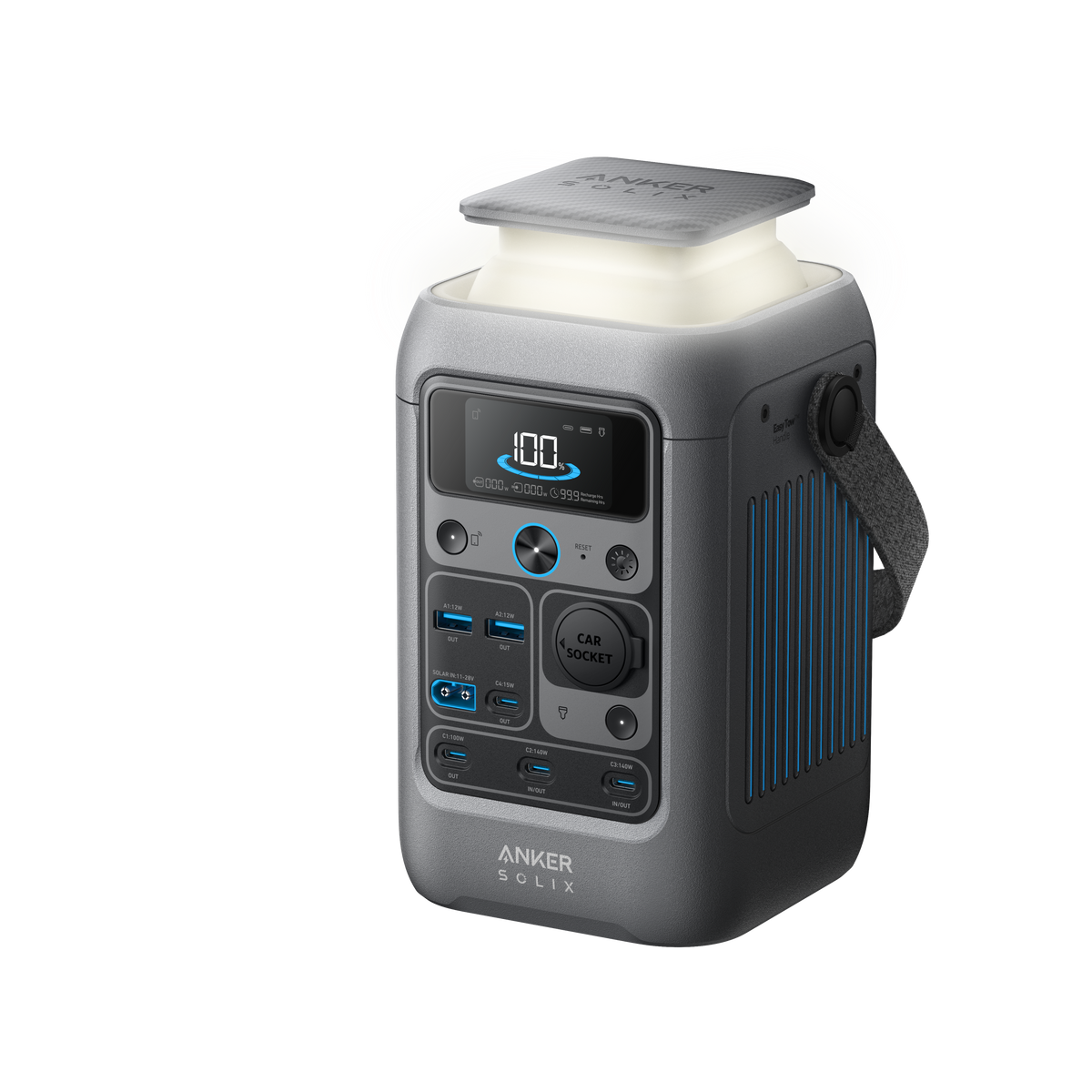 Anker SOLIX &lt;b&gt;C300 DC&lt;/b&gt; Portable Power Station - 288Wh (90,000mAh) | 300W