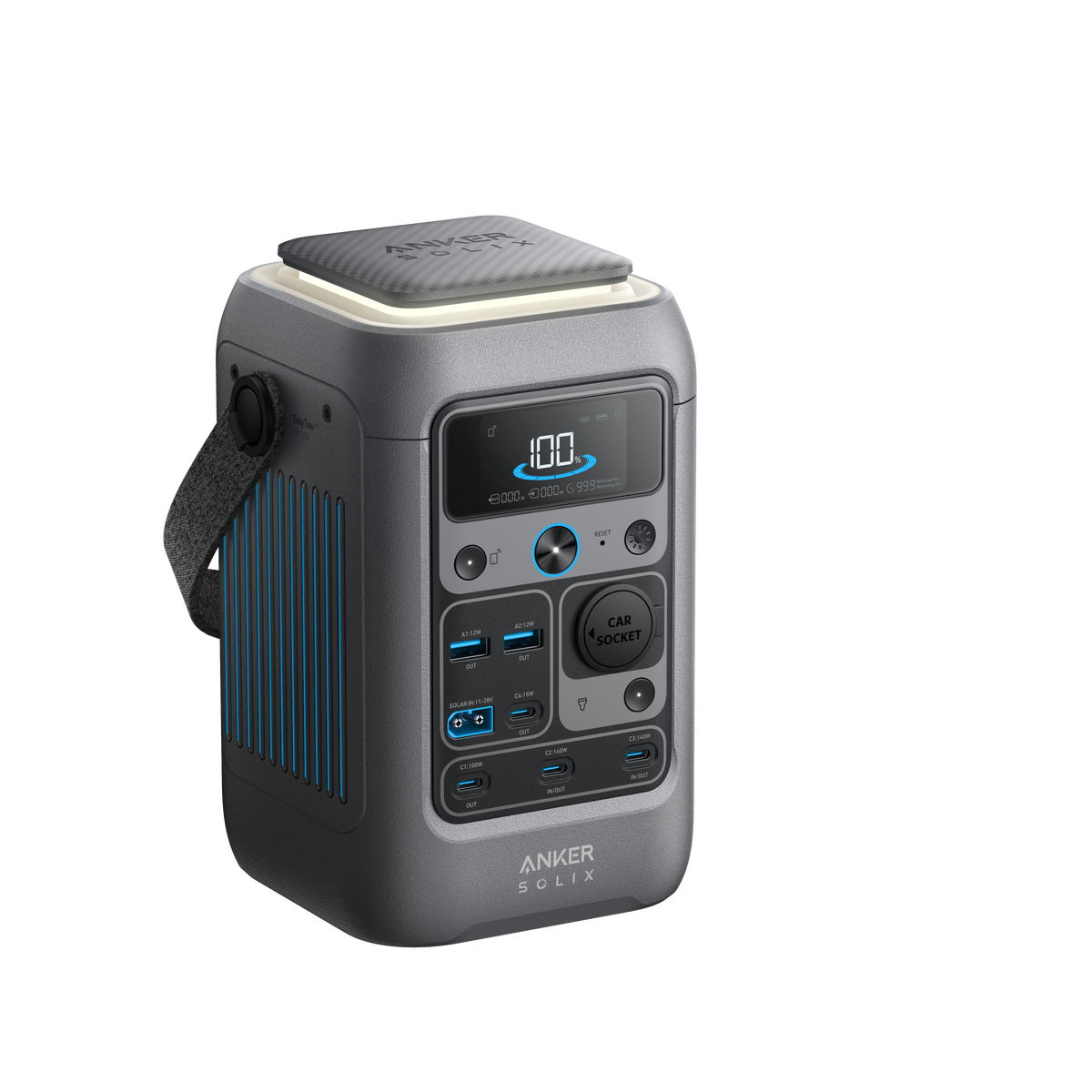 Anker SOLIX &lt;b&gt;C300 DC&lt;/b&gt; Portable Power Station - 288Wh (90,000mAh) | 300W