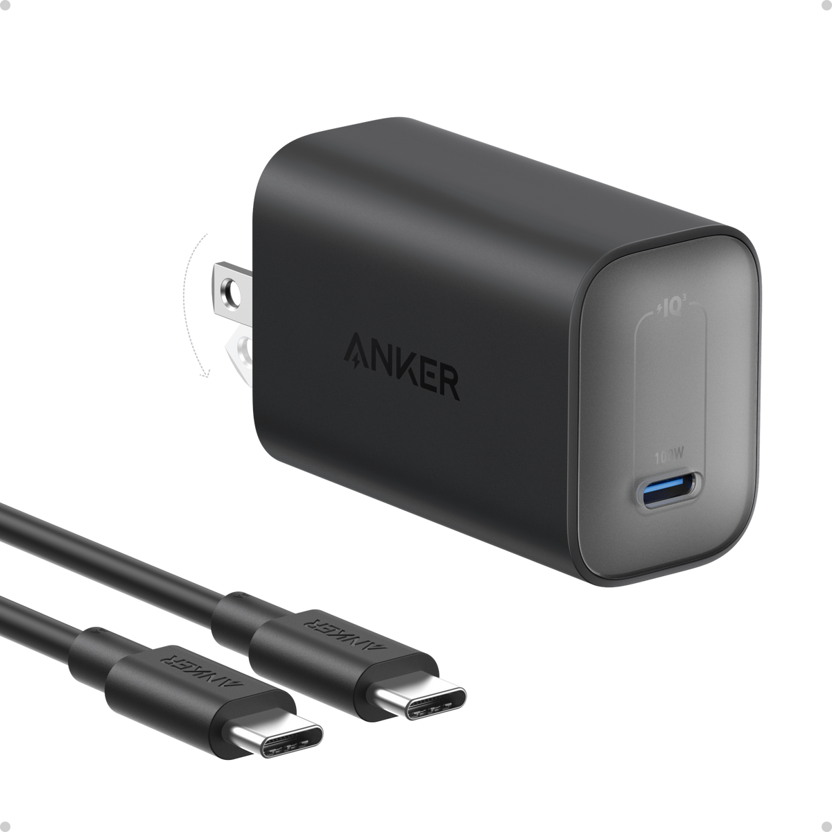 Anker Nano Charger (100W) with USB-C Cable