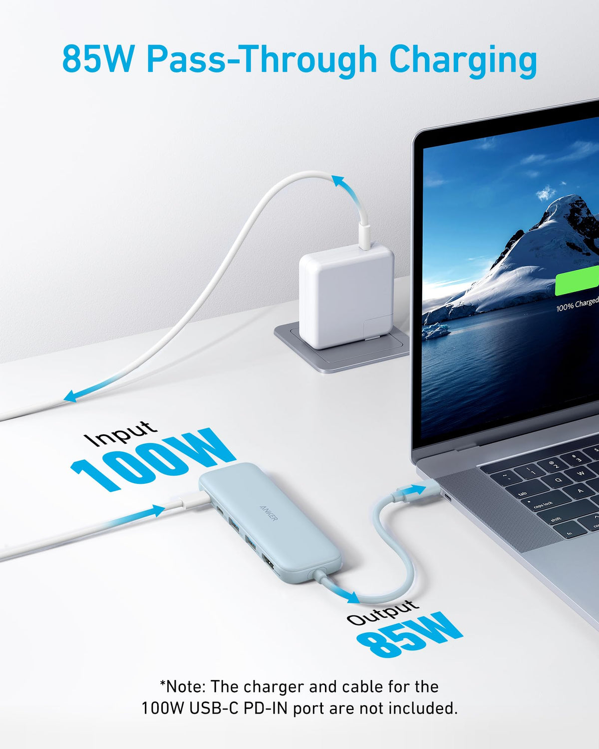 Anker &lt;b&gt;332&lt;/b&gt; USB-C Hub (5-in-1) OSO