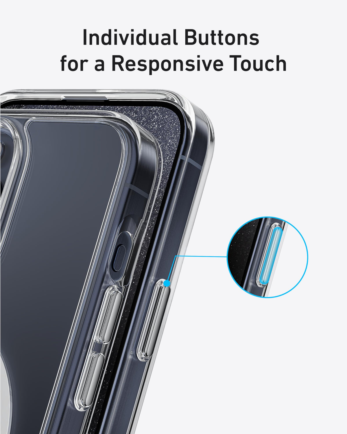 Anker MagGo Magnetic  Case (Clear)