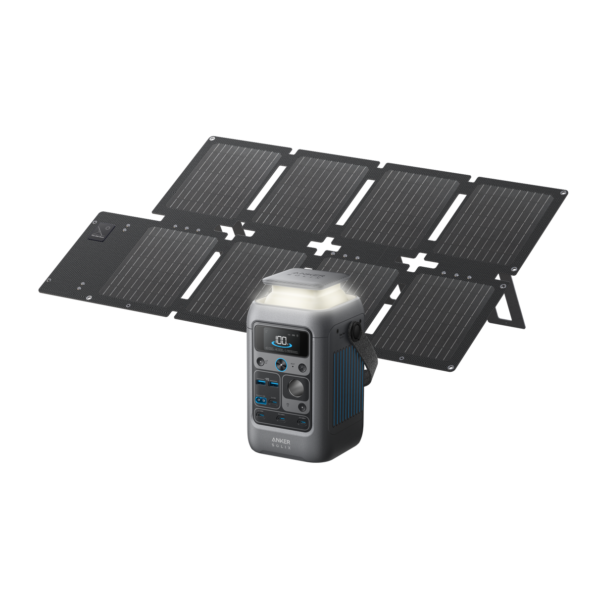 Anker SOLIX &lt;b&gt;C300&lt;/b&gt; DC Solar Generator + 60W Solar Panel