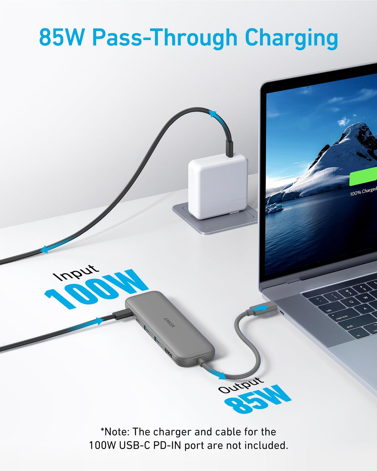 Anker &lt;b&gt;332&lt;/b&gt; USB-C Hub (5-in-1) OSO