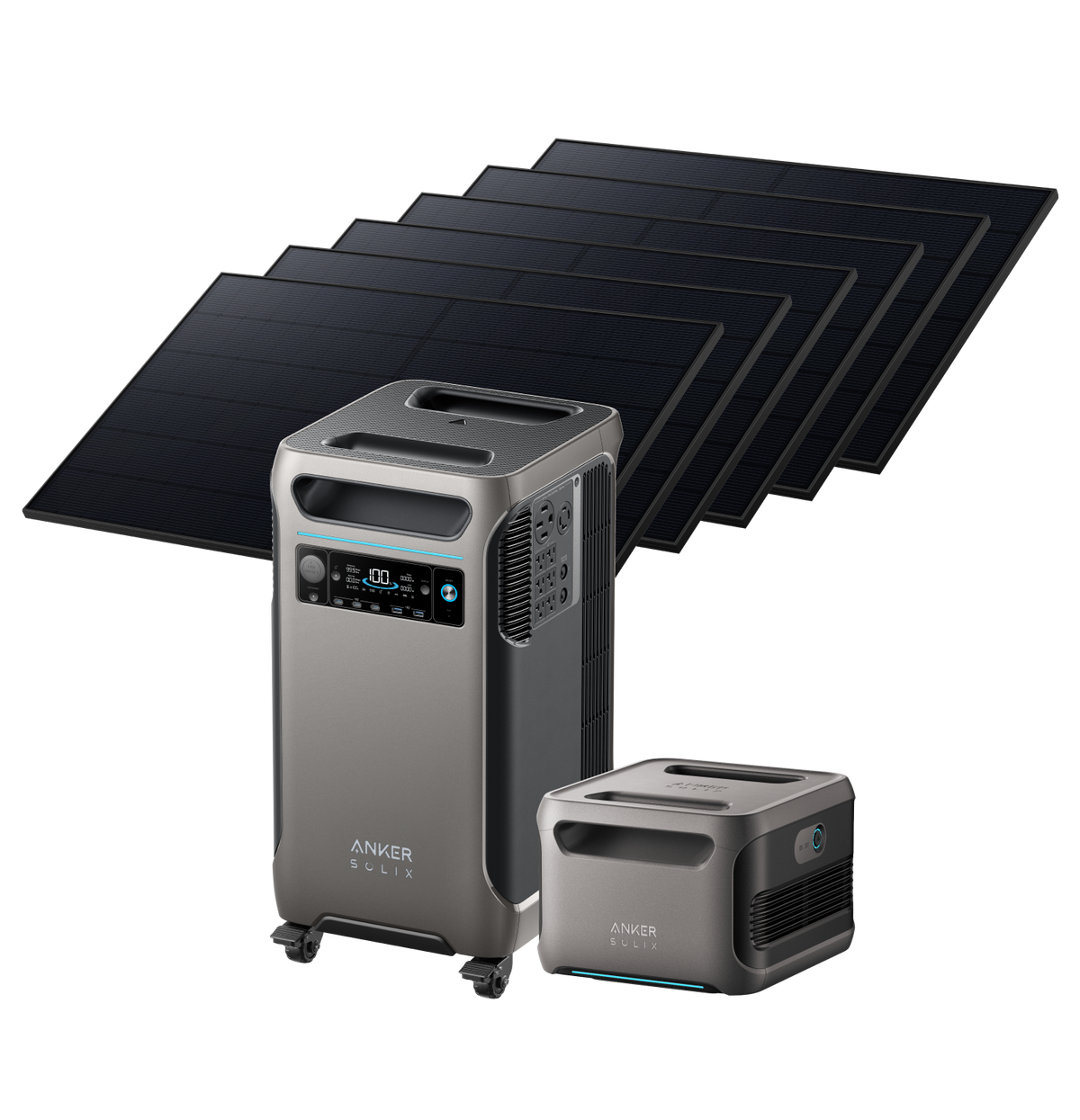 Anker SOLIX F3800 + Expansion Battery - 7680Wh | 6000W（oso）