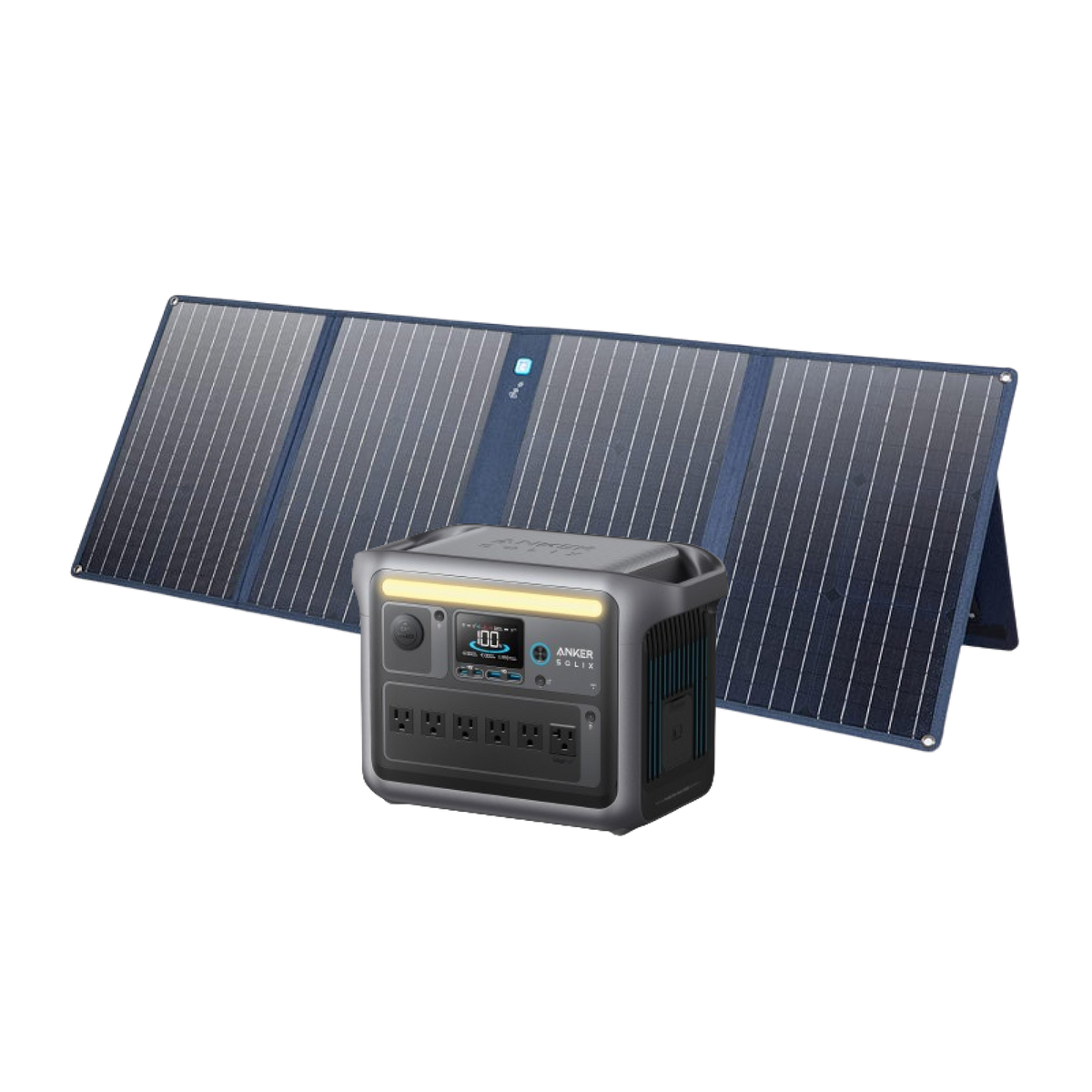 Anker SOLIX &lt;b&gt;C1000&lt;/b&gt; Solar Generator + 100W Solar Panel -new