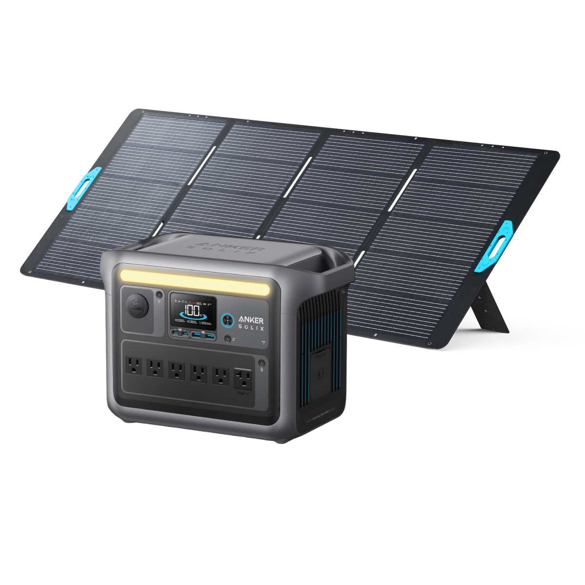 Anker SOLIX &lt;b&gt;C1000&lt;/b&gt; Solar Generator + 400W Solar Panel