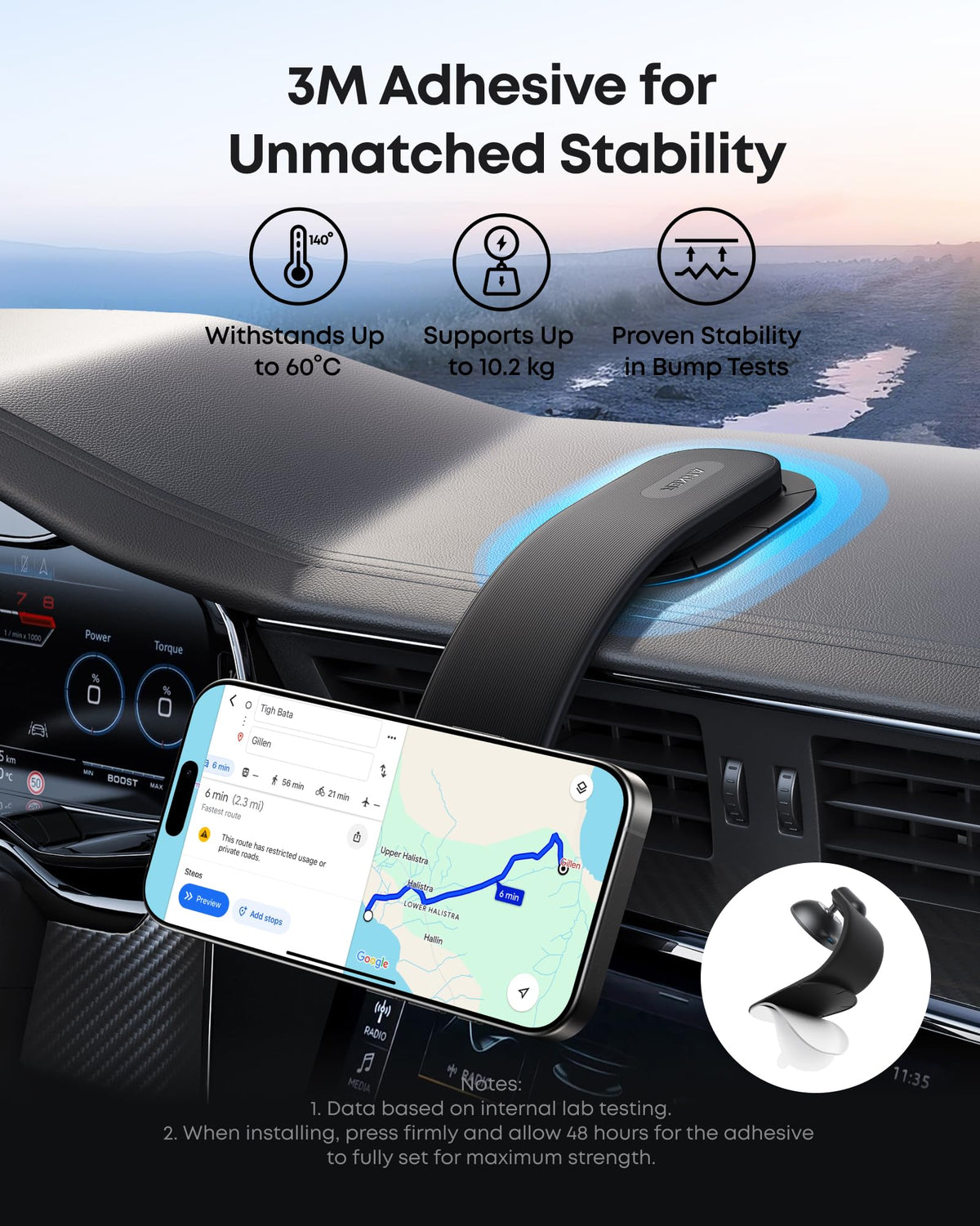 Anker Nano Charger (45W), Anker Nano Wireless Car Charger, and Anker USB-C to USB-C Cable