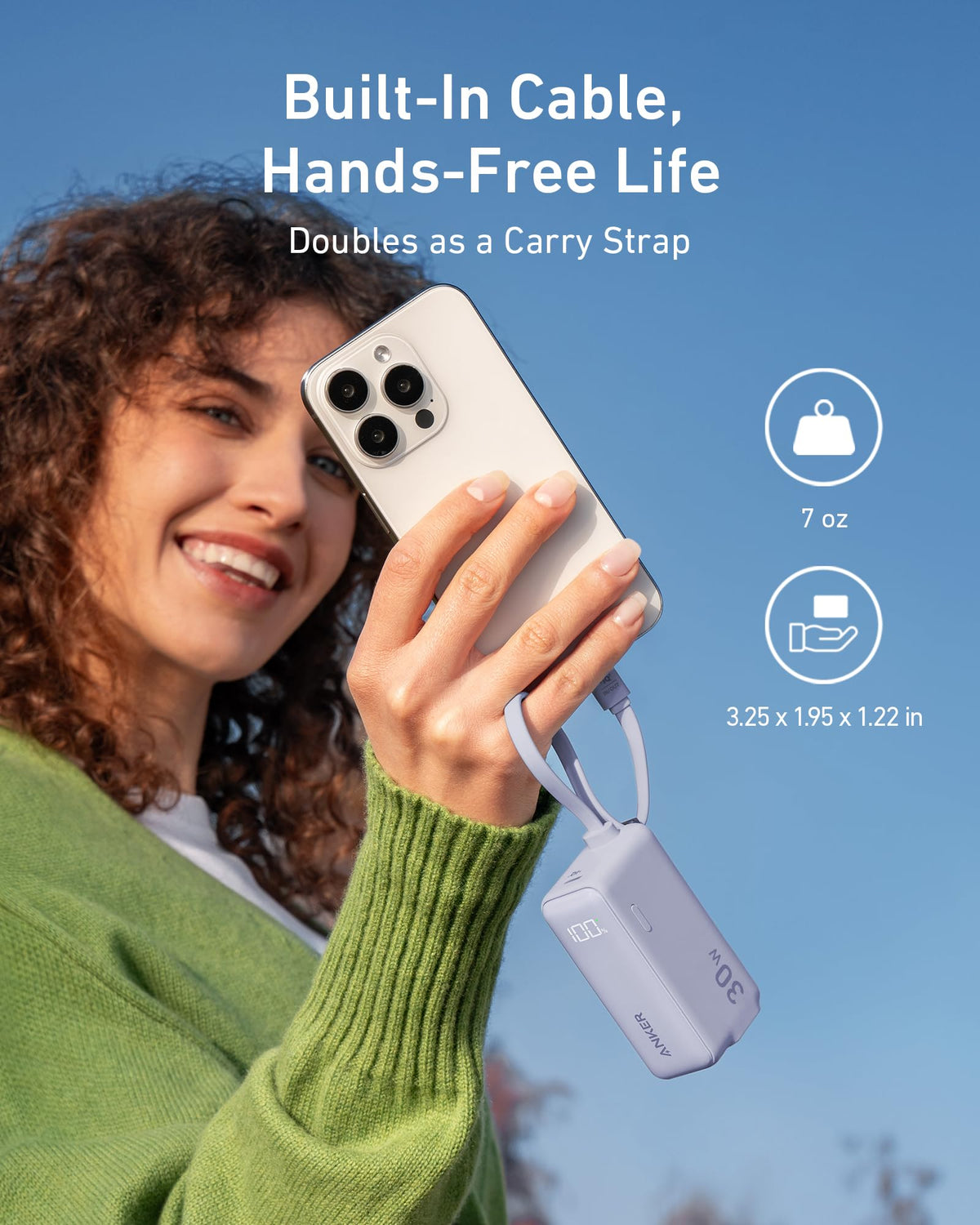 Anker Power Bank (30W, 5k) and Anker MagGo Wireless Charging Station (3-in-1)