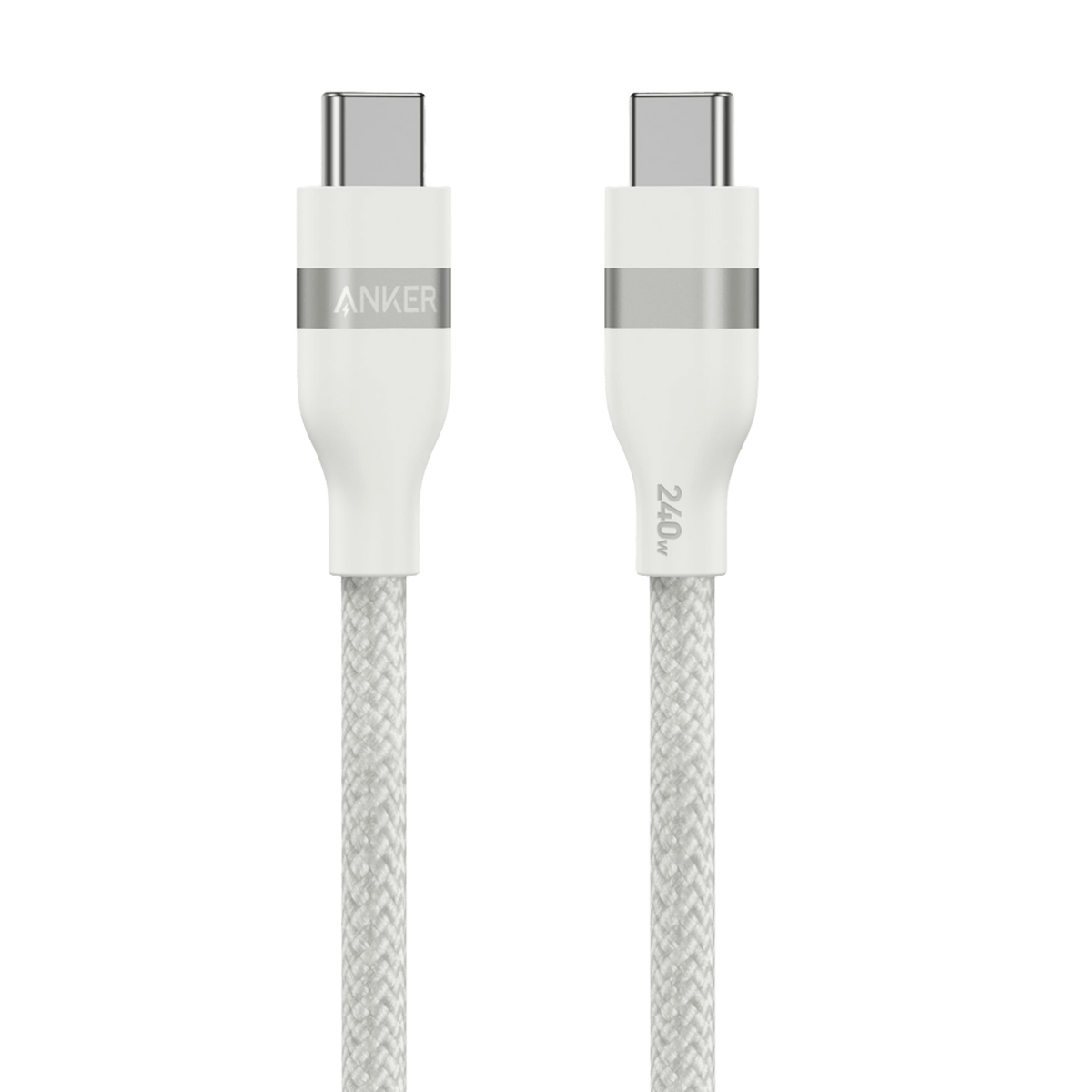 Anker USB-C to USB-C Cable (3 ft / 6 ft, 240W, Upcycled-Braided)