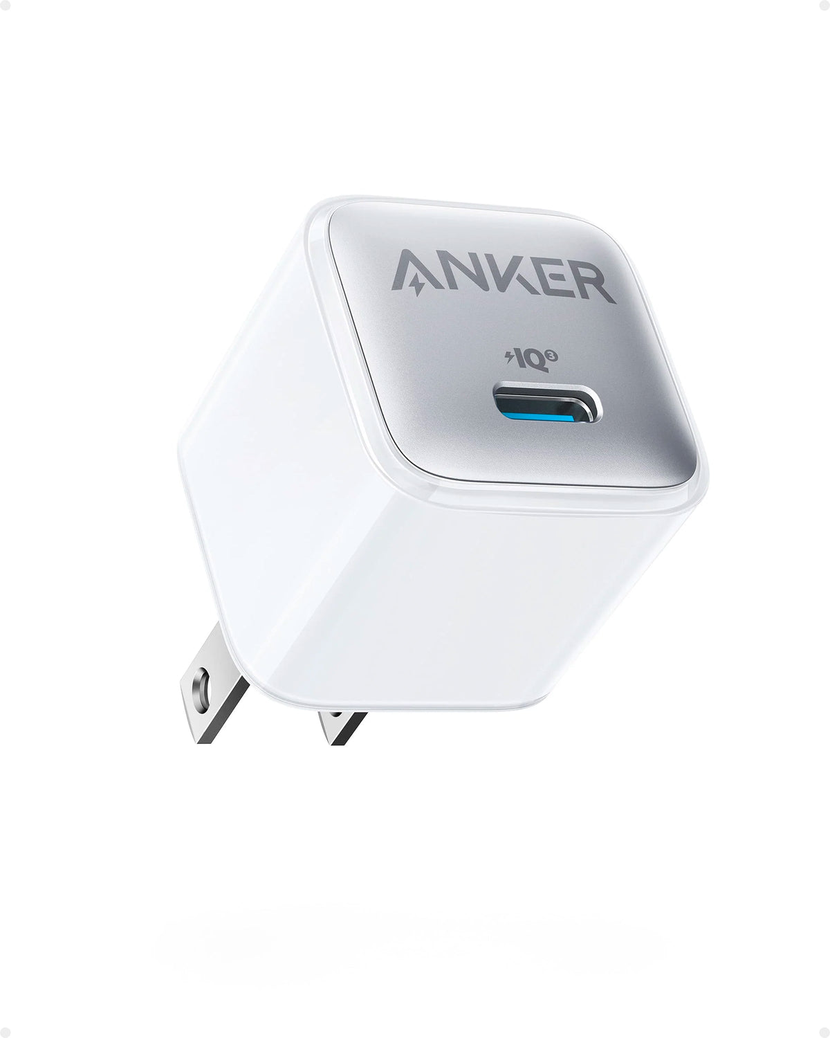 Anker Nano Power Bank, Anker &lt;b&gt;511&lt;/b&gt; Charger (Nano Pro), and &lt;b&gt;543&lt;/b&gt; USB-C to USB-C Cable (Bio-Braided)