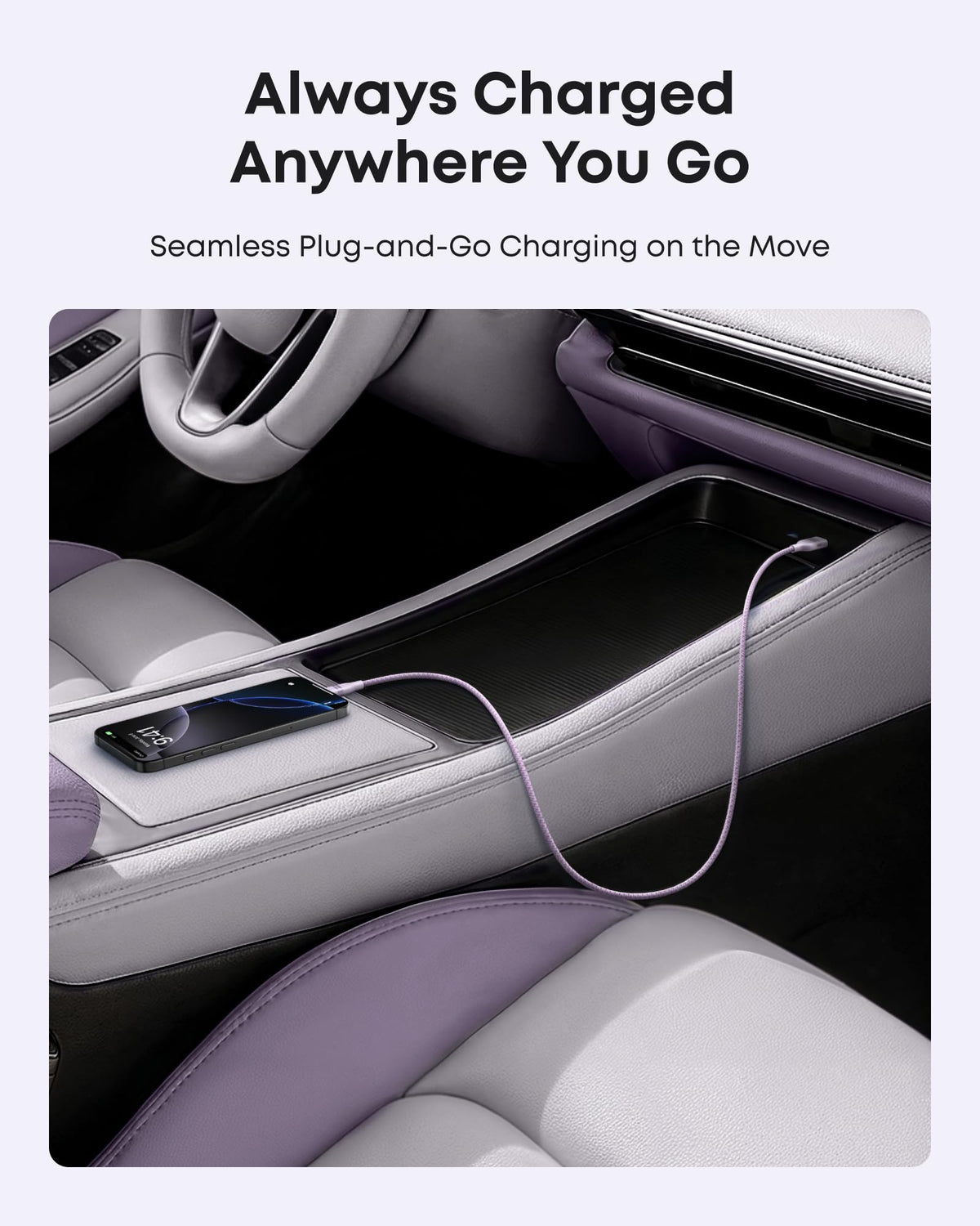 Anker USB-A to USB-C Cable (3 ft, Upcycled-Braided)