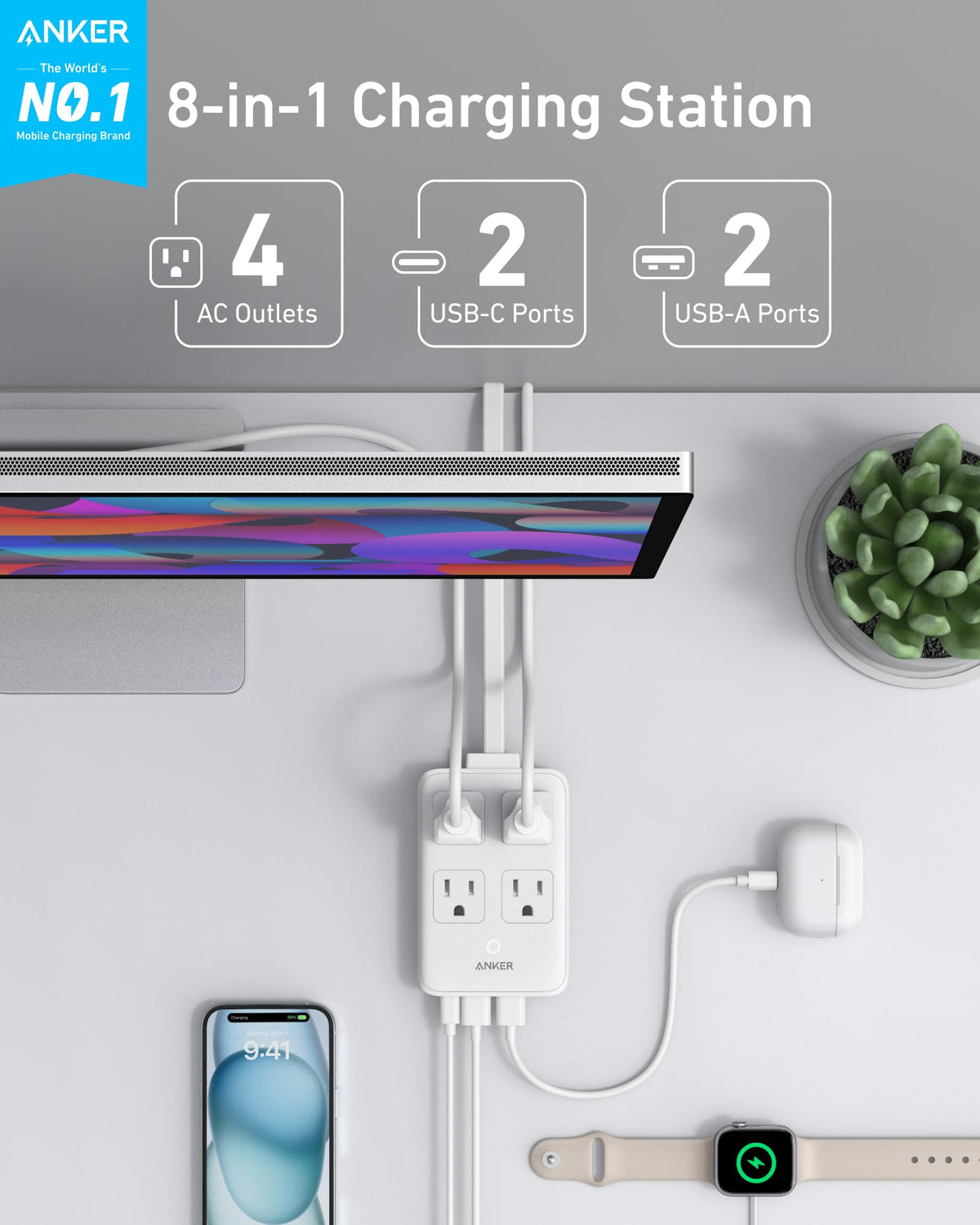 Anker Charging Station (8-in-1, 20W)