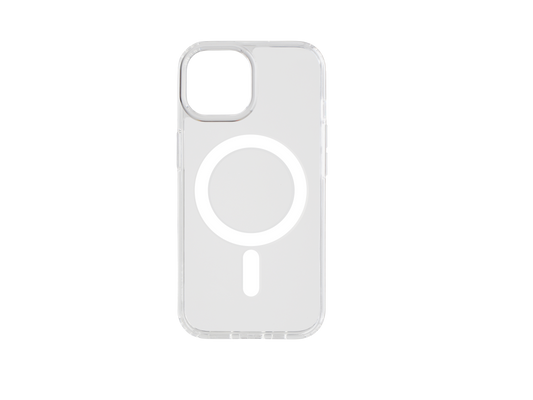 <b>iPhone 15</b> Clear Phone Case  (Not Magnetic)